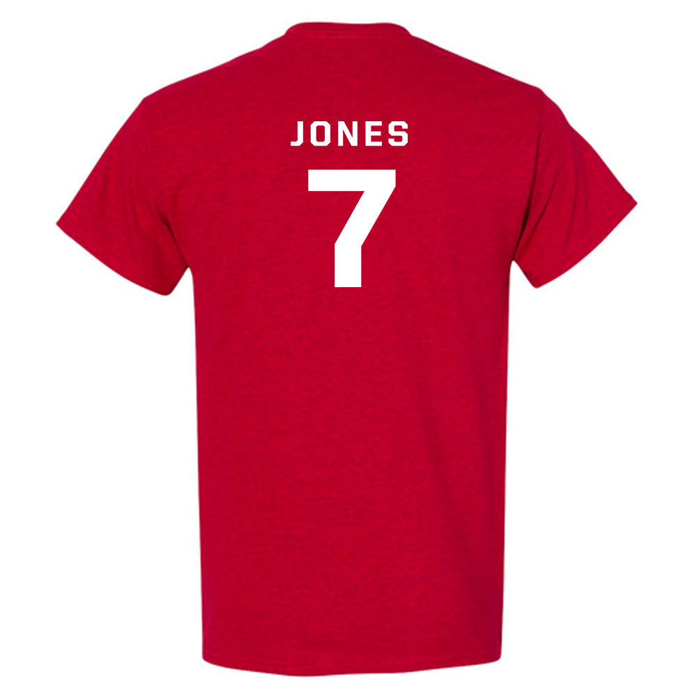 New Mexico - NCAA Men's Basketball : Sir Marius Jones - Classic Fashion Shersey T-Shirt-1
