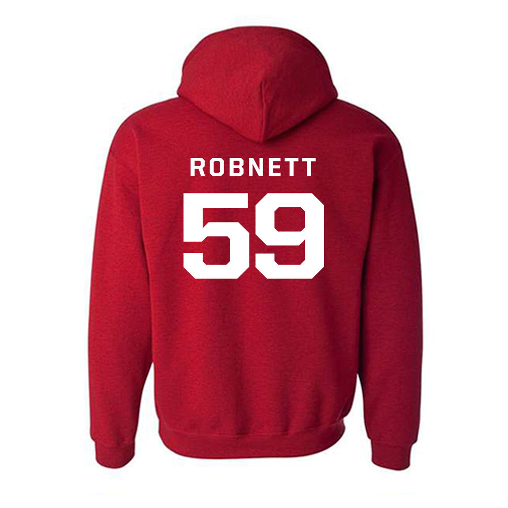 New Mexico - NCAA Football : Kaden Robnett - Classic Fashion Shersey Hooded Sweatshirt-1