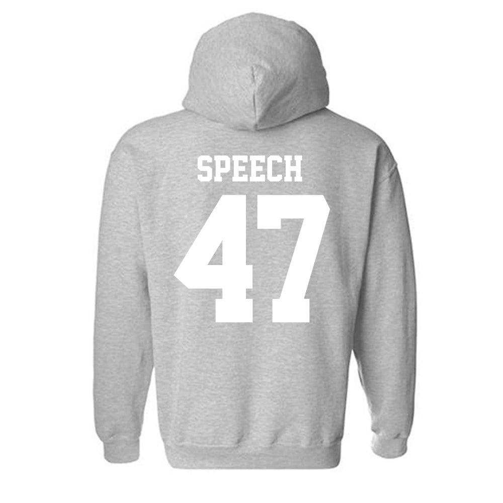 New Mexico - NCAA Football : Drew Speech - Classic Fashion Shersey Hooded Sweatshirt-1