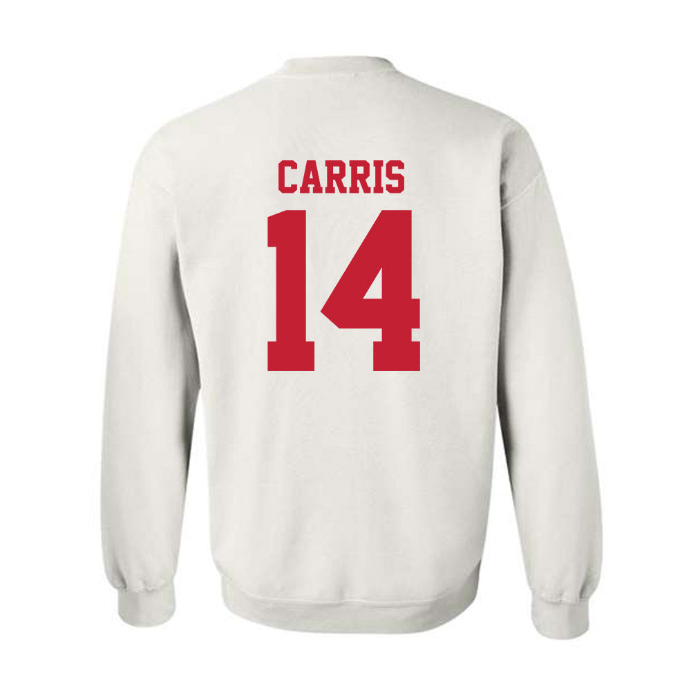 New Mexico - NCAA Baseball : Akili Carris - Classic Fashion Shersey Crewneck Sweatshirt-1