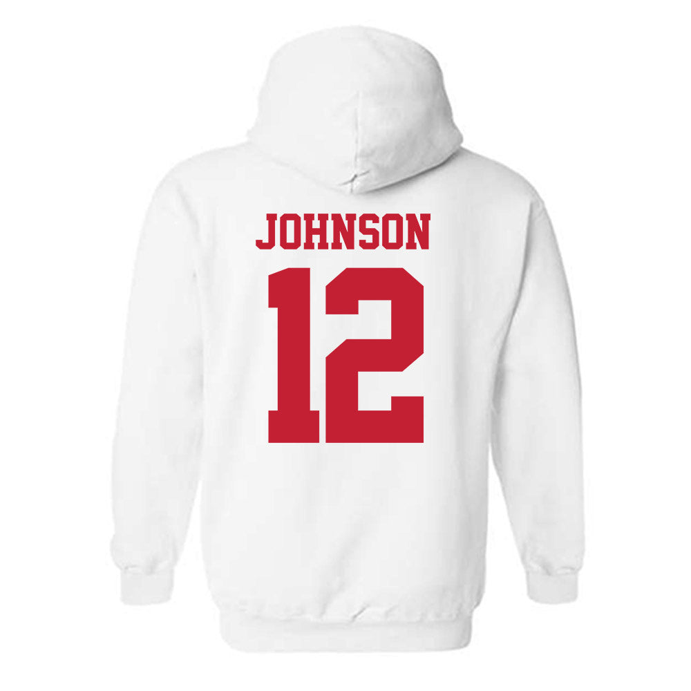 New Mexico - NCAA Football : Jon Johnson - Classic Fashion Shersey Hooded Sweatshirt-1