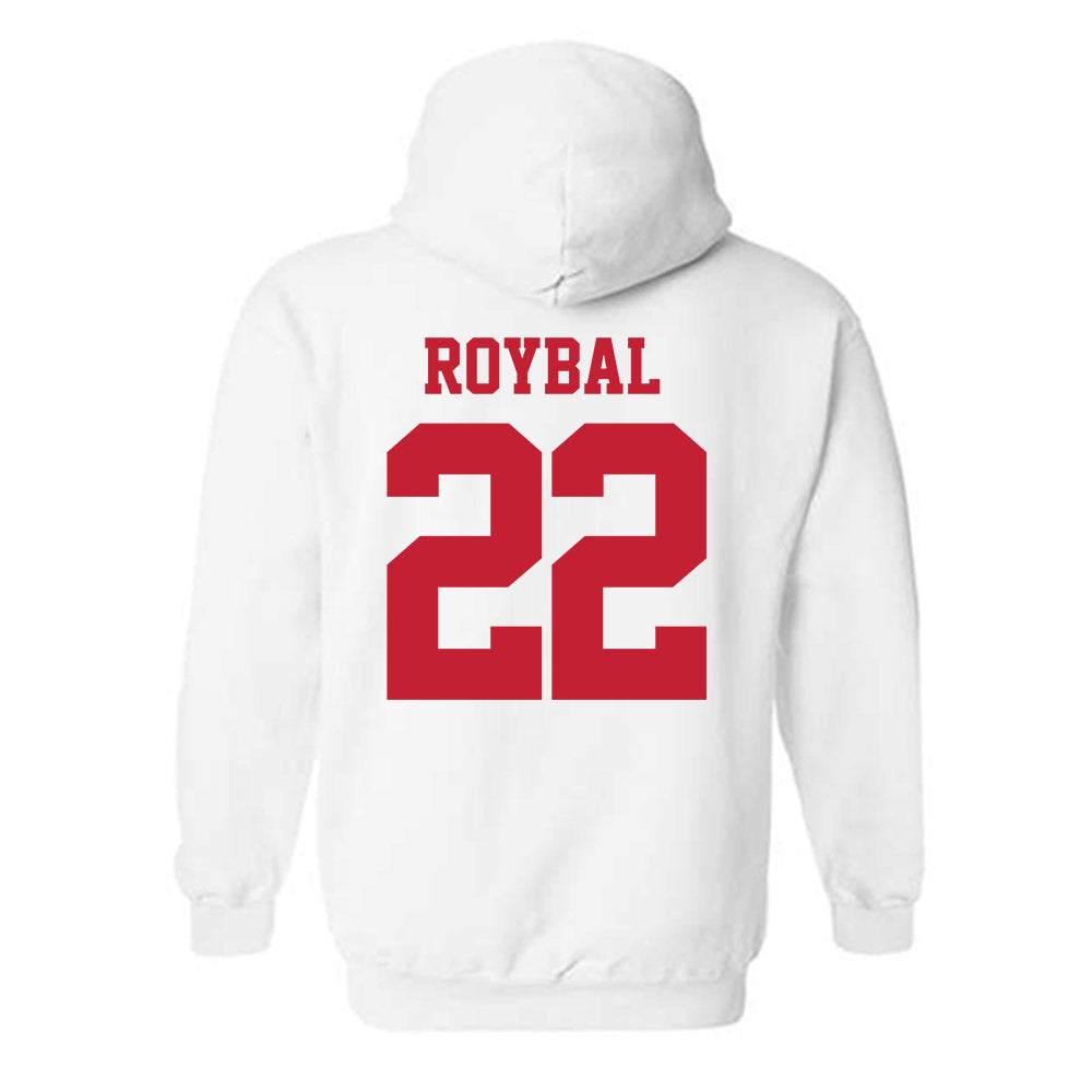 New Mexico - NCAA Women's Soccer : Claire Roybal - Classic Fashion Shersey Hooded Sweatshirt-1
