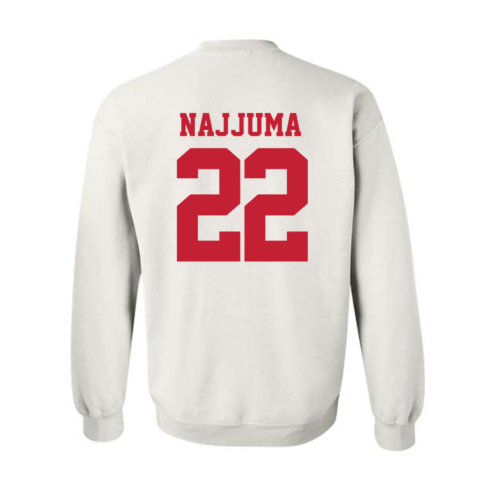 New Mexico - NCAA Women's Basketball : Maria Najjuma - Classic Fashion Shersey Crewneck Sweatshirt-1