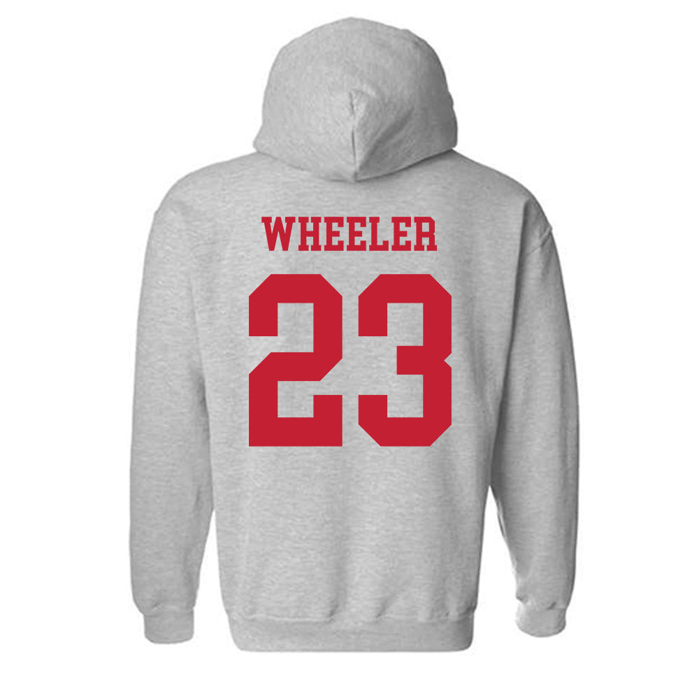 New Mexico - NCAA Football : Nick Wheeler - Classic Fashion Shersey Hooded Sweatshirt-1