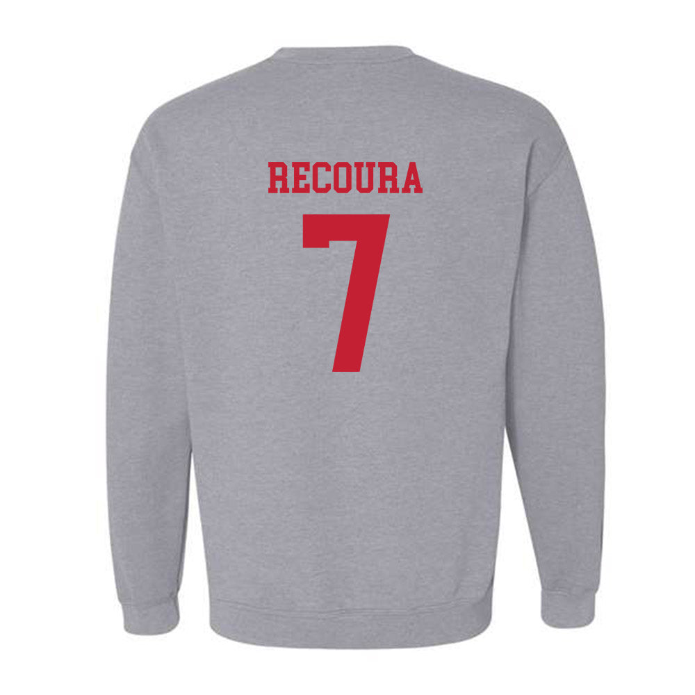 New Mexico - NCAA Men's Tennis : Nicolas Recoura - Classic Fashion Shersey Crewneck Sweatshirt-1
