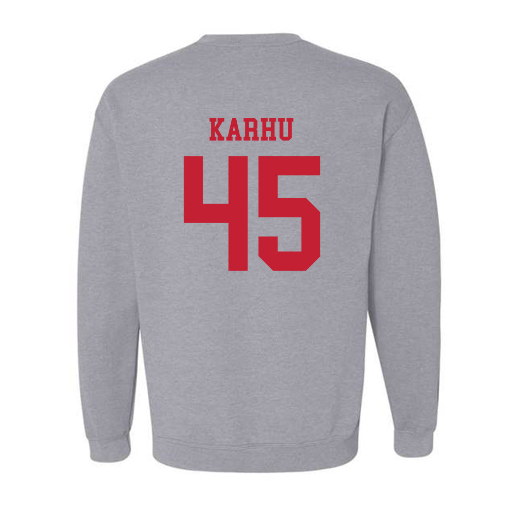 New Mexico - NCAA Football : Brett Karhu - Classic Fashion Shersey Crewneck Sweatshirt-1