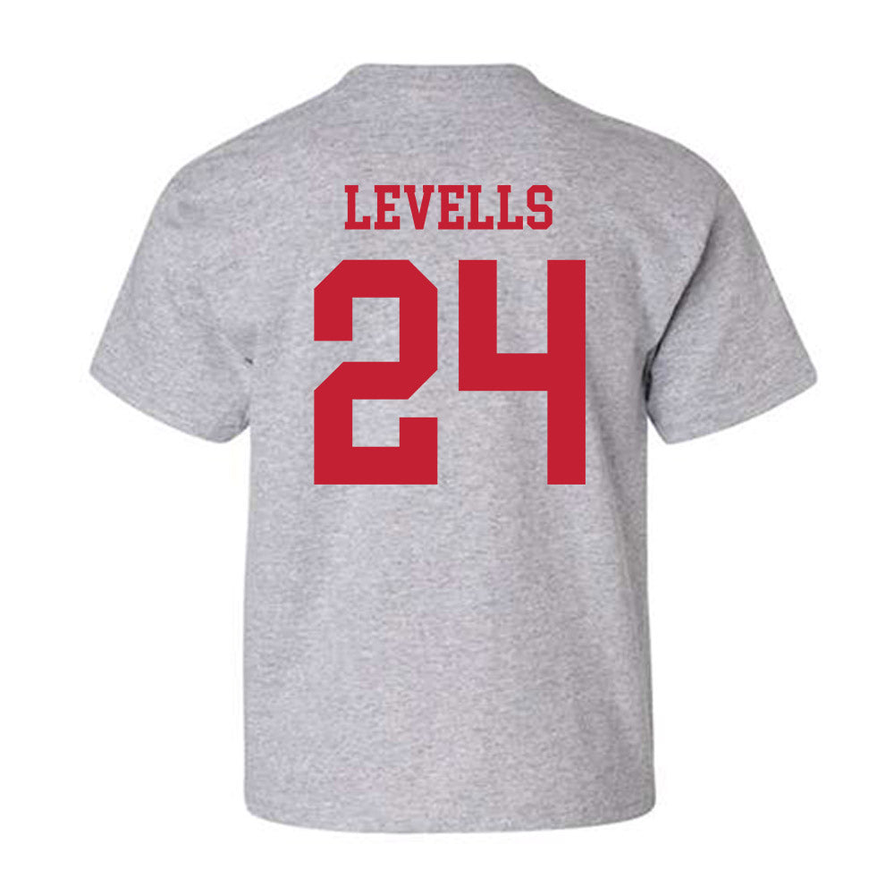 New Mexico - NCAA Football : Bear Levells - Classic Fashion Shersey Youth T-Shirt-1