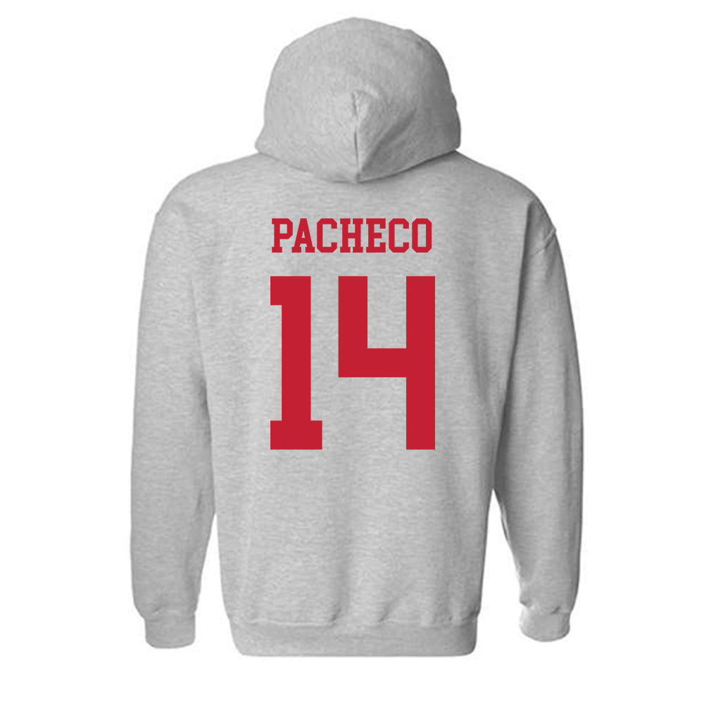 New Mexico - NCAA Softball : Mya Pacheco - Classic Fashion Shersey Hooded Sweatshirt-1