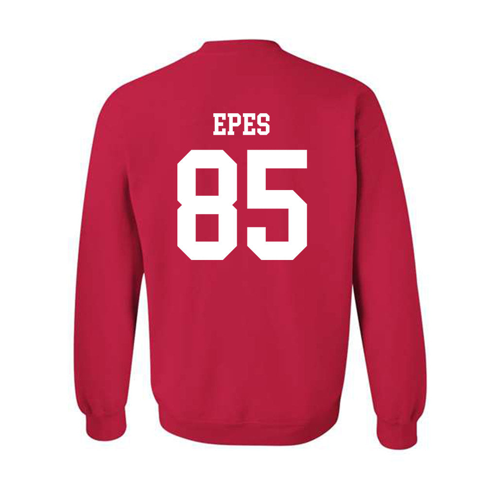 New Mexico - NCAA Football : Jackson Epes - Classic Shersey Crewneck Sweatshirt-3