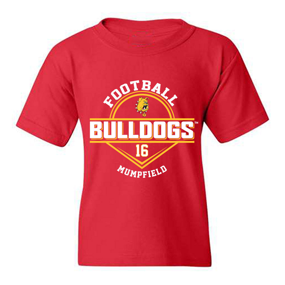 Ferris State - NCAA Football : Leeshaun Mumpfield - Classic Fashion Shersey Youth T-Shirt-0