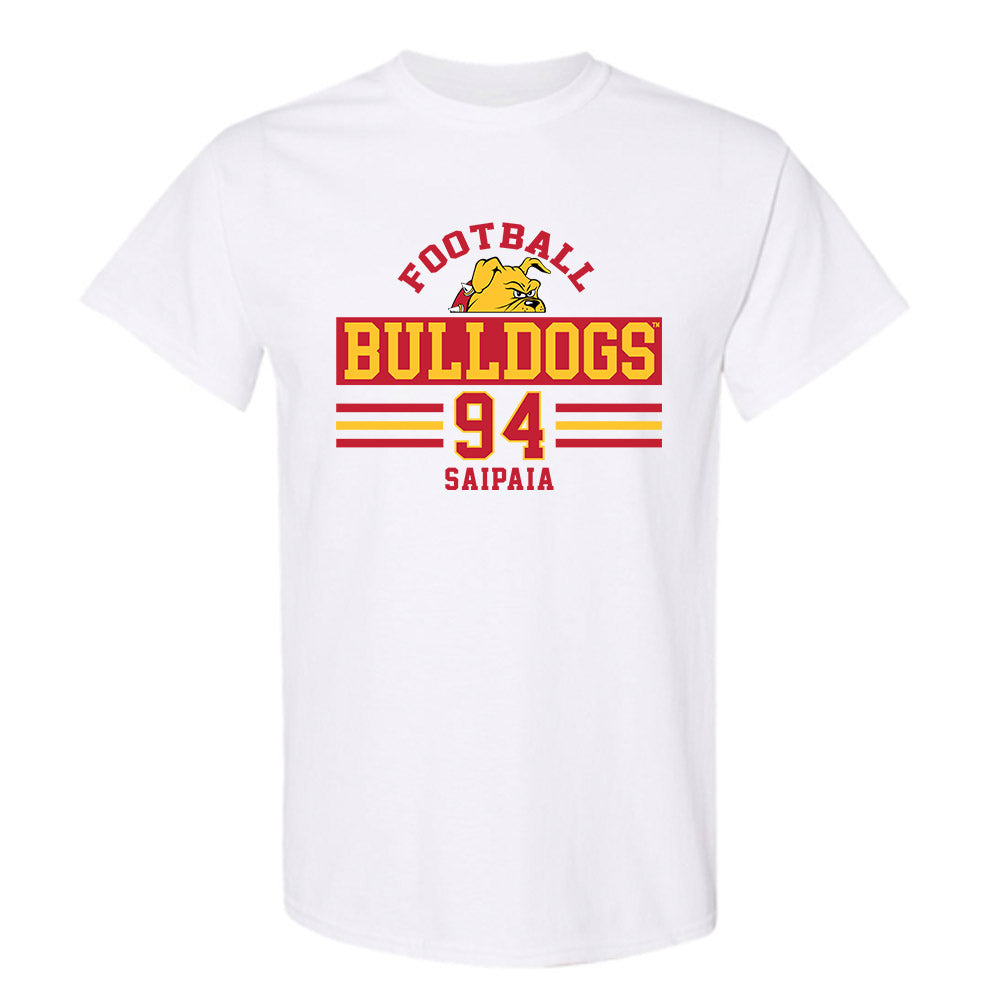 Ferris State - NCAA Football : Sio Saipaia - Classic Fashion Shersey T-Shirt-0