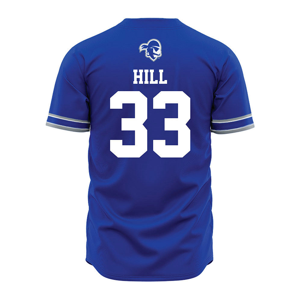 Seton Hall - NCAA Softball : Taylor Hill - Blue Jersey-1
