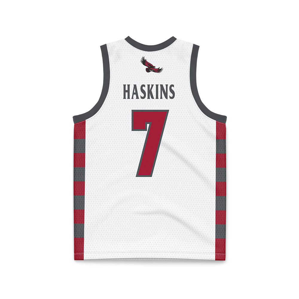 St. Joe's - NCAA Men's Basketball : Dasear Haskins - White Basketball Jersey