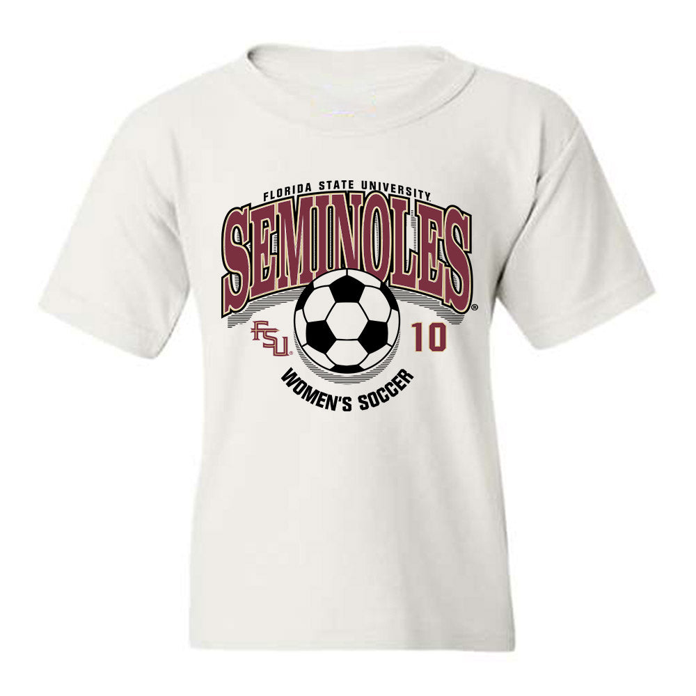 FSU - NCAA Women's Soccer : Peyton Nourse - Classic Fashion Shersey Youth T-Shirt