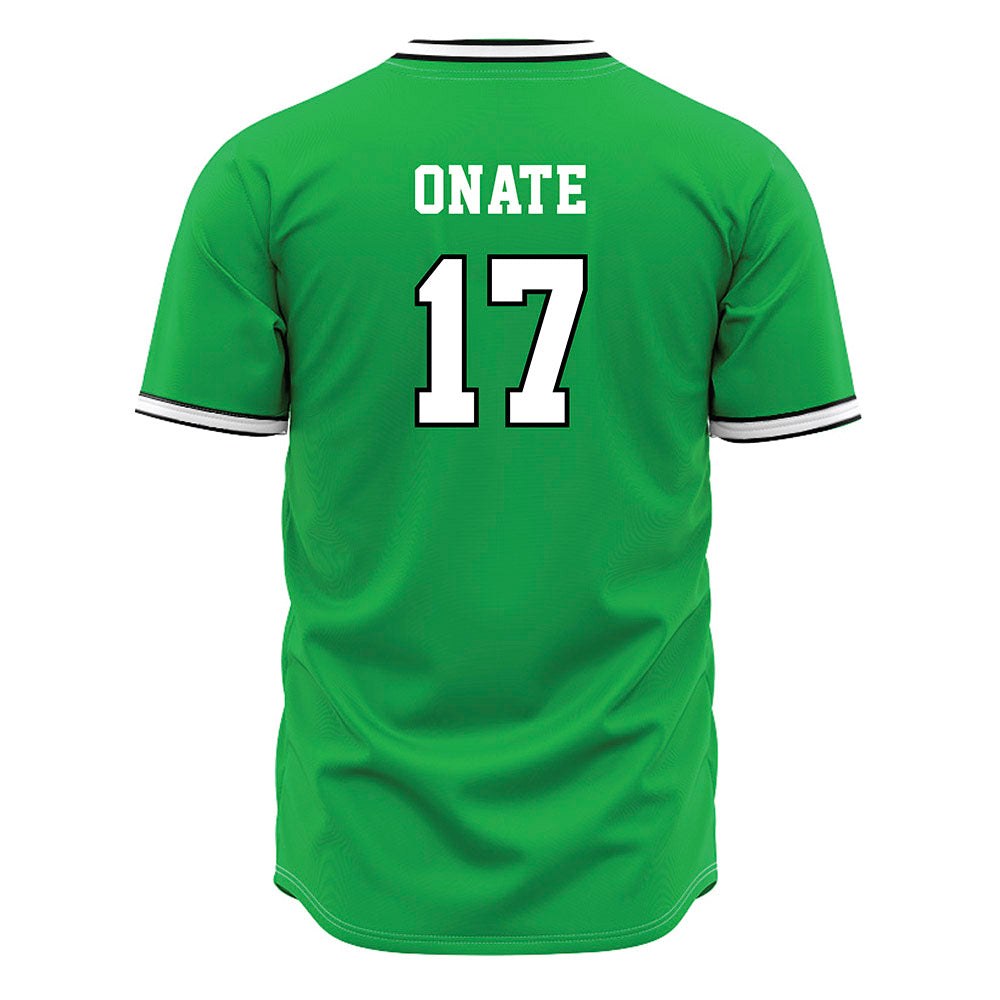 Marshall - NCAA Baseball : Mason Onate - Green Jersey-1