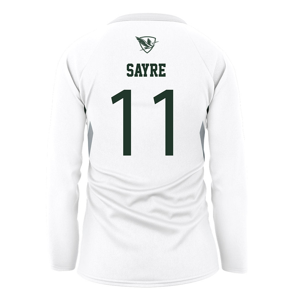 HWS - NCAA Women's Volleyball : Malya Sayre - White Volleyball Jersey