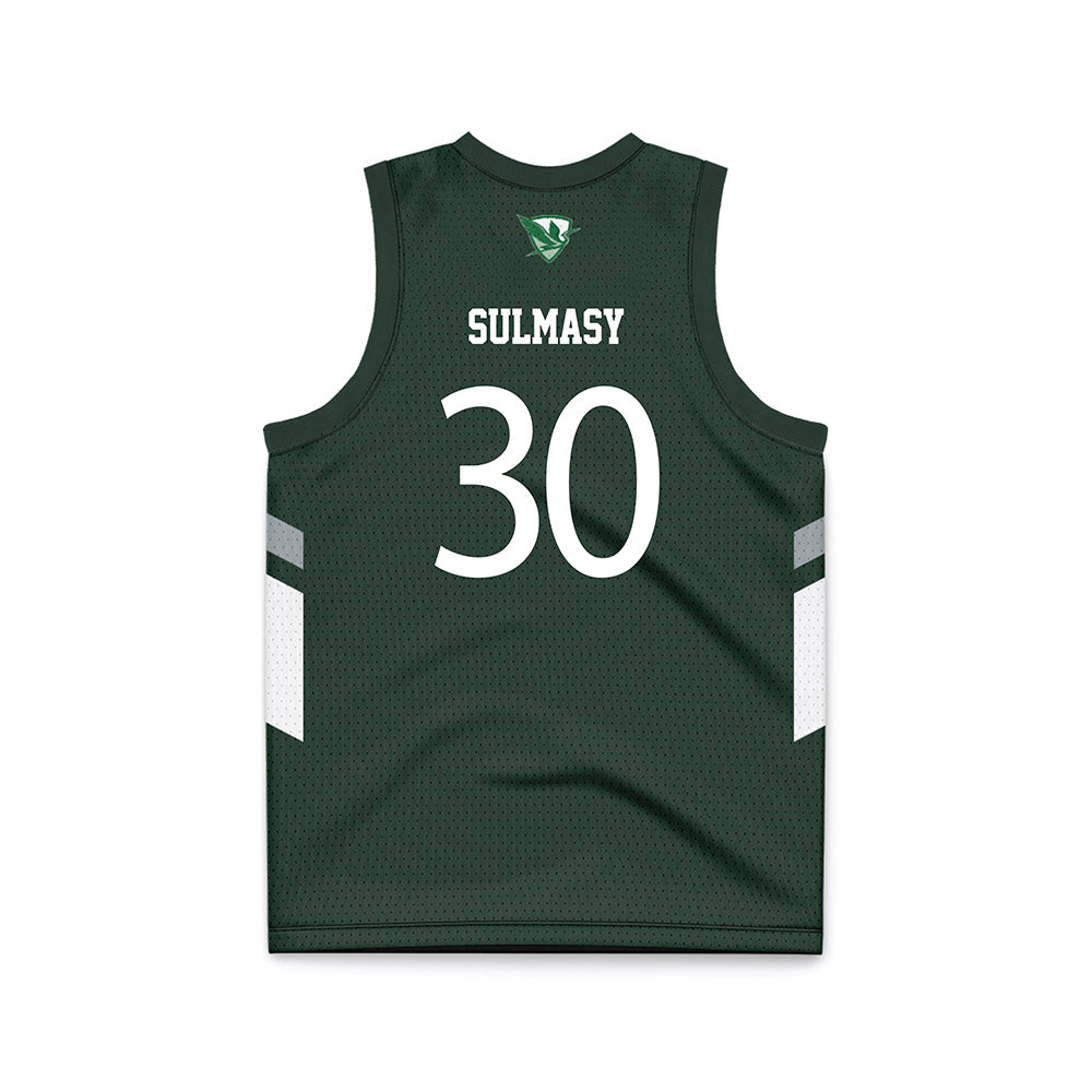 HWS - NCAA Women's Basketball : Jojo Sulmasy - Green Basketball Jersey-1