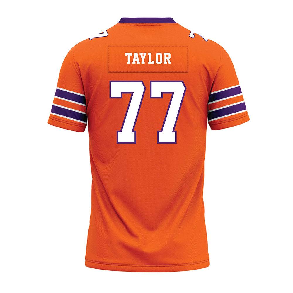HWS - NCAA Football : Tyrese Taylor - Orange Premium Football Jersey-1