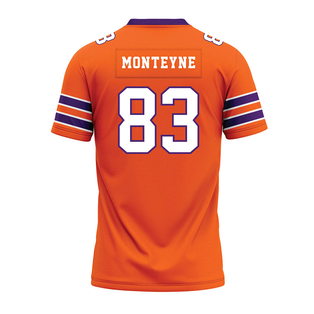 HWS - NCAA Football : Luke Monteyne - Orange Premium Football Jersey-1