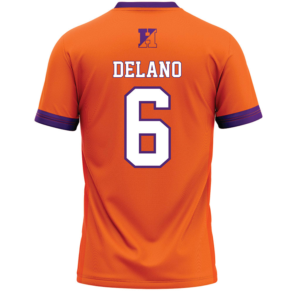 HWS - NCAA Men's Lacrosse : Will Delano - Orange Lacrosse Jersey-1