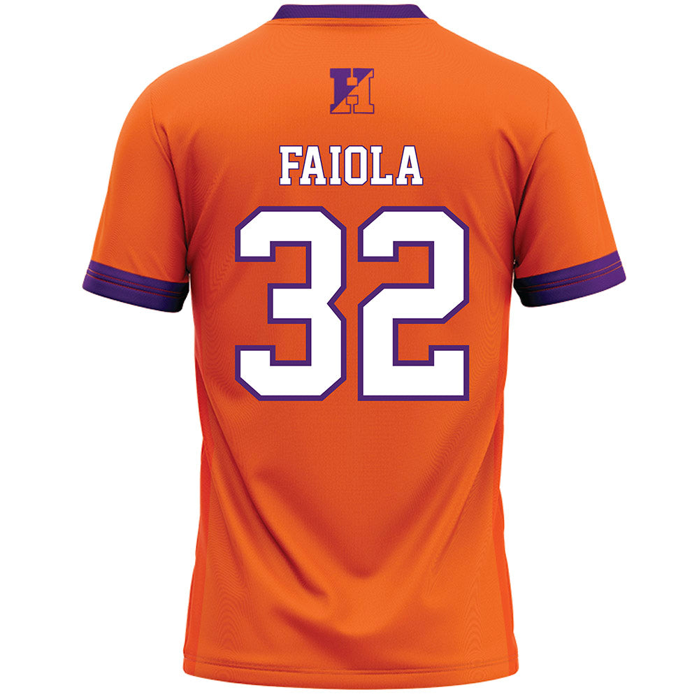 HWS - NCAA Men's Lacrosse : Jackson Faiola - Orange Lacrosse Jersey-1