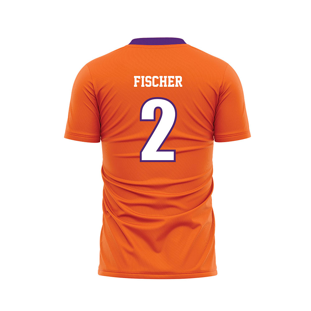 HWS - NCAA Men's Soccer : Noah Fischer - Orange Soccer Jersey