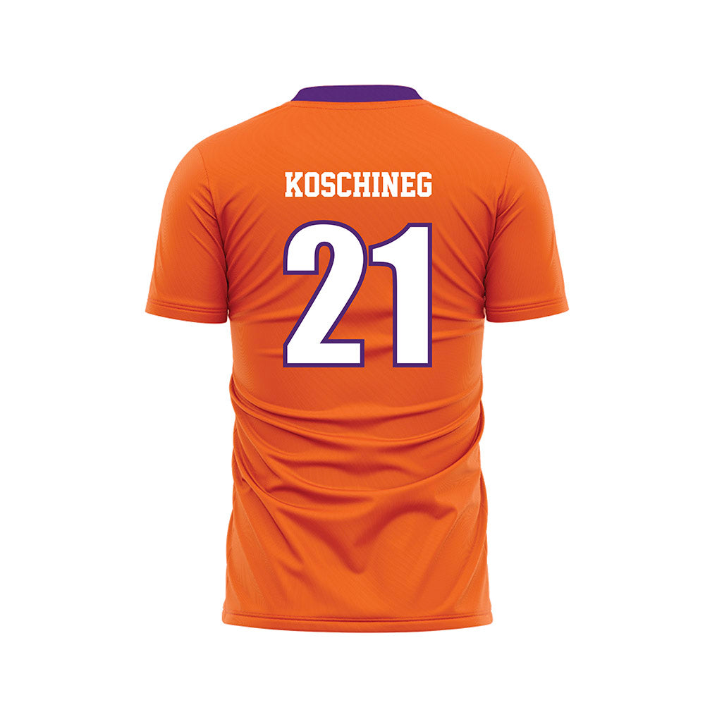 HWS - NCAA Men's Soccer : Connor Koschineg - Orange Soccer Jersey