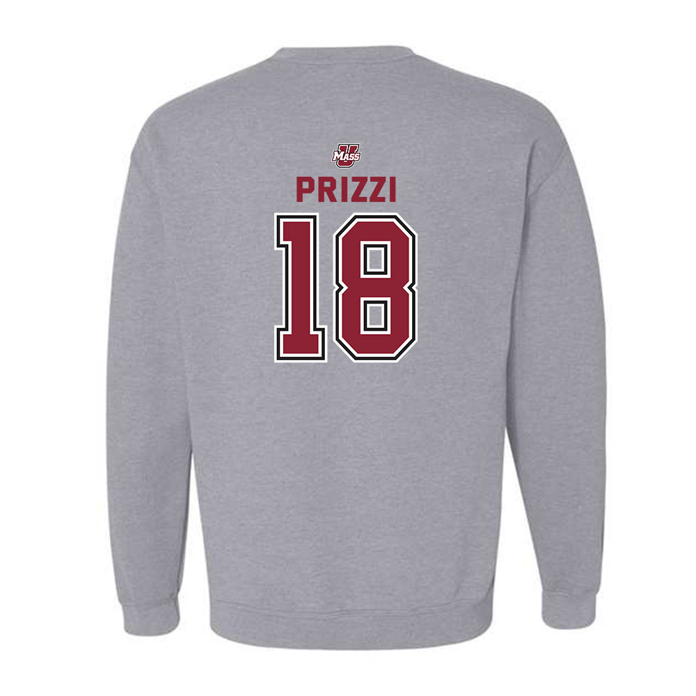 UMass - NCAA Women's Lacrosse : Norah Prizzi - Crewneck Sweatshirt Classic Shersey