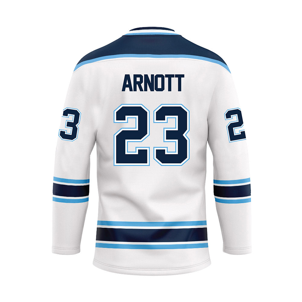 Maine - NCAA Men's Ice Hockey : Grayson Arnott - White Hockey Jersey