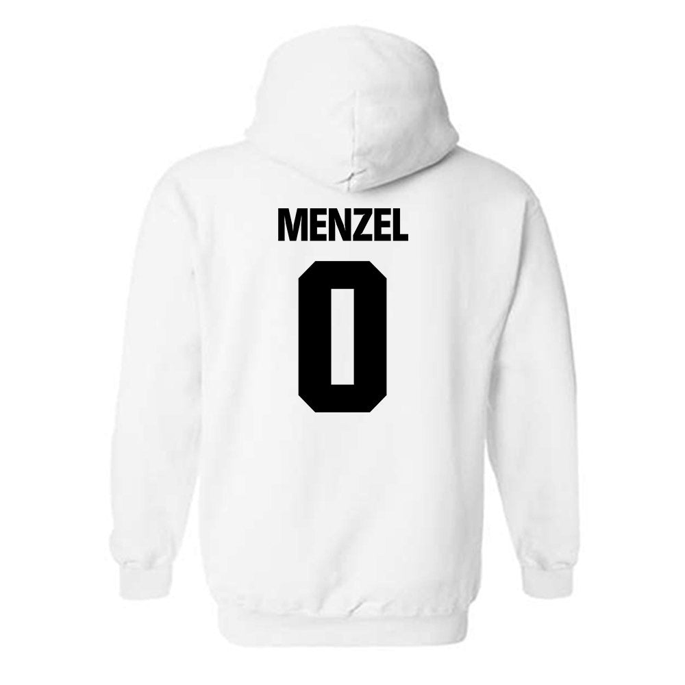 Maine - NCAA Baseball : Dustin Menzel - Classic Fashion Shersey Hooded Sweatshirt-1