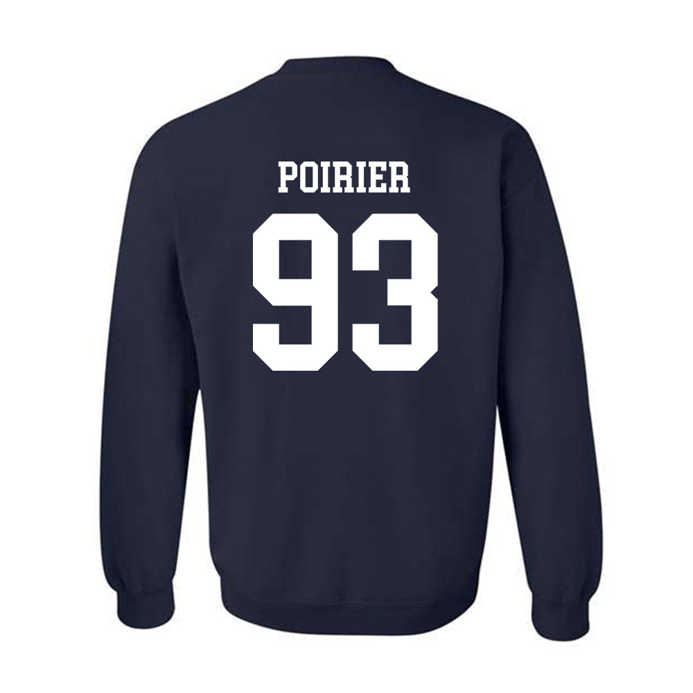 Maine - NCAA Men's Ice Hockey : Justin Poirier - Classic Fashion Shersey Crewneck Sweatshirt-1
