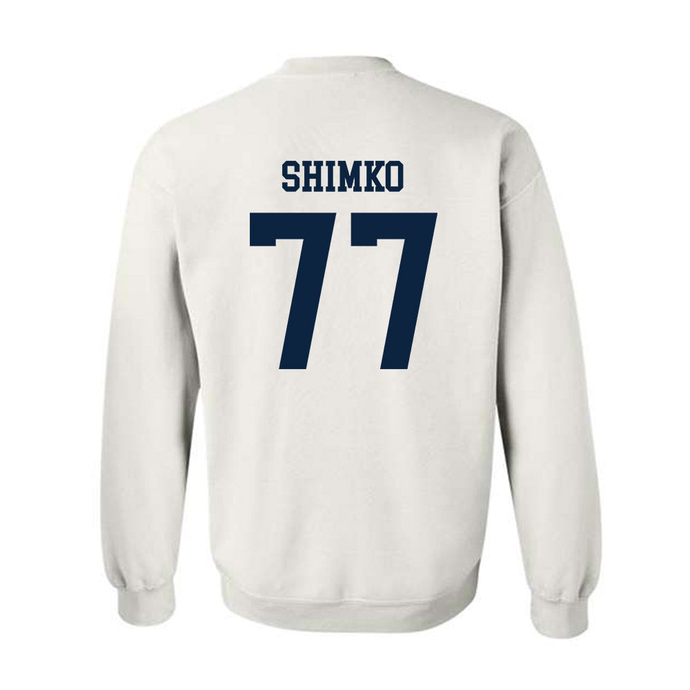 Maine - NCAA Football : Noah Shimko - Classic Fashion Shersey Crewneck Sweatshirt-1