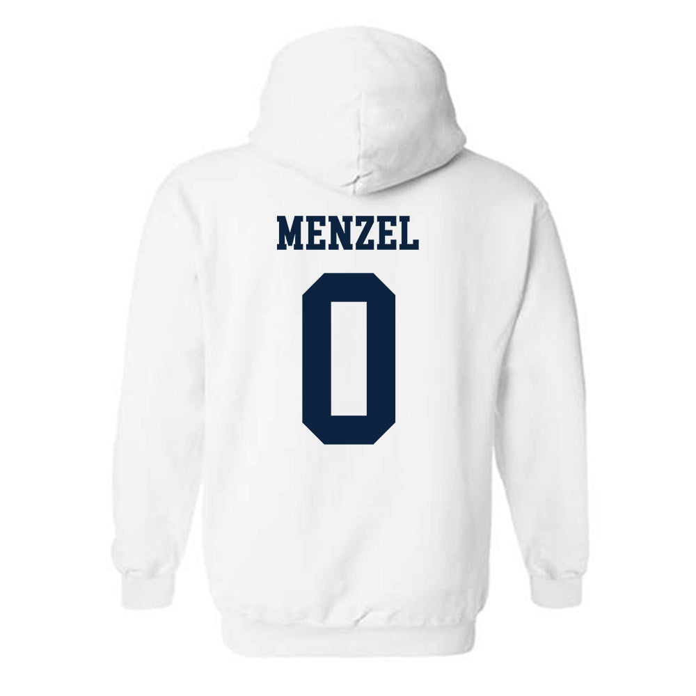 Maine - NCAA Baseball : Dustin Menzel - Classic Fashion Shersey Hooded Sweatshirt-1