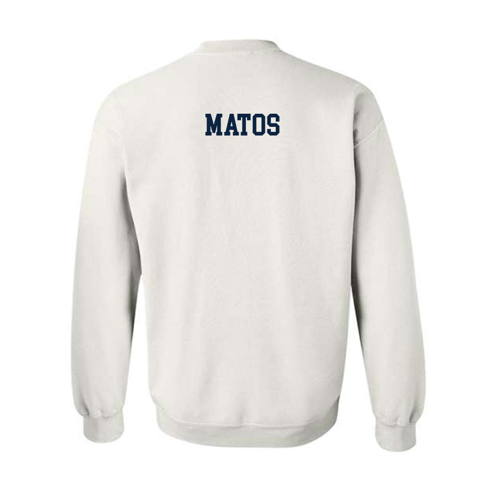 Maine - NCAA Men's Swimming & Diving : Brendan Matos - Classic Fashion Shersey Crewneck Sweatshirt-1