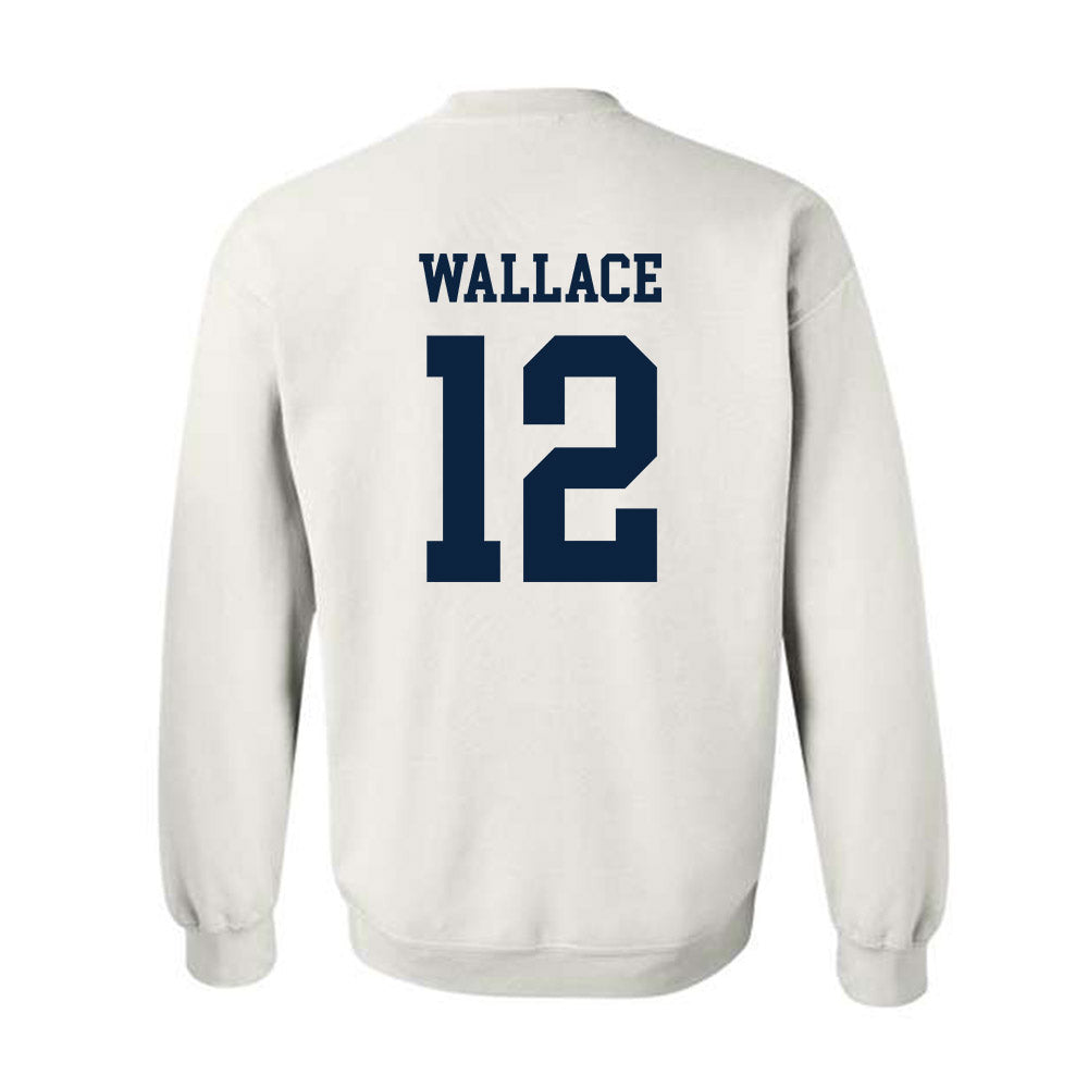 Maine - NCAA Football : Evan Wallace - Classic Fashion Shersey Crewneck Sweatshirt-1