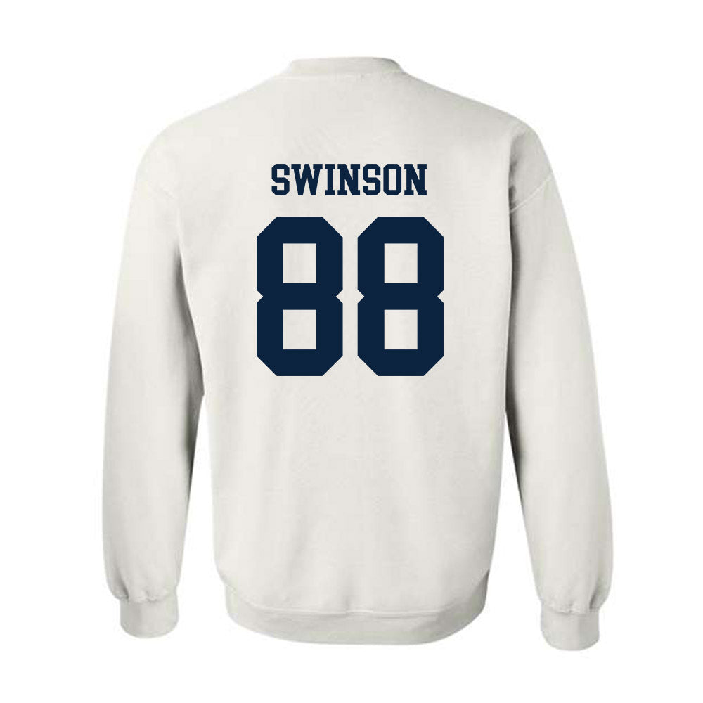 Maine - NCAA Football Alumni : Matthew Swinson - Classic Fashion Shersey Crewneck Sweatshirt-1