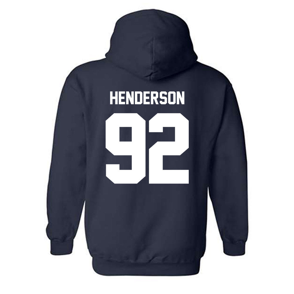 Maine - NCAA Football : Izaiah Henderson - Classic Shersey Hooded Sweatshirt