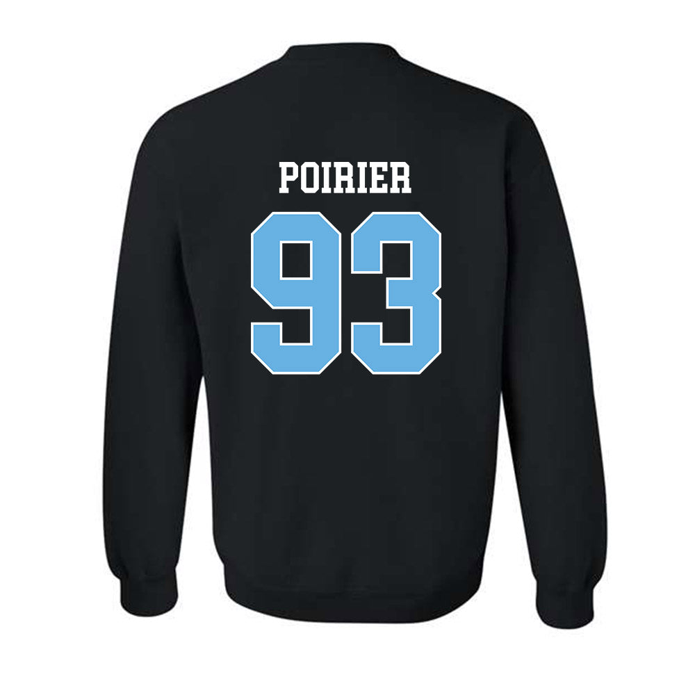 Maine - NCAA Men's Ice Hockey : Justin Poirier - Sports Shersey Crewneck Sweatshirt-1