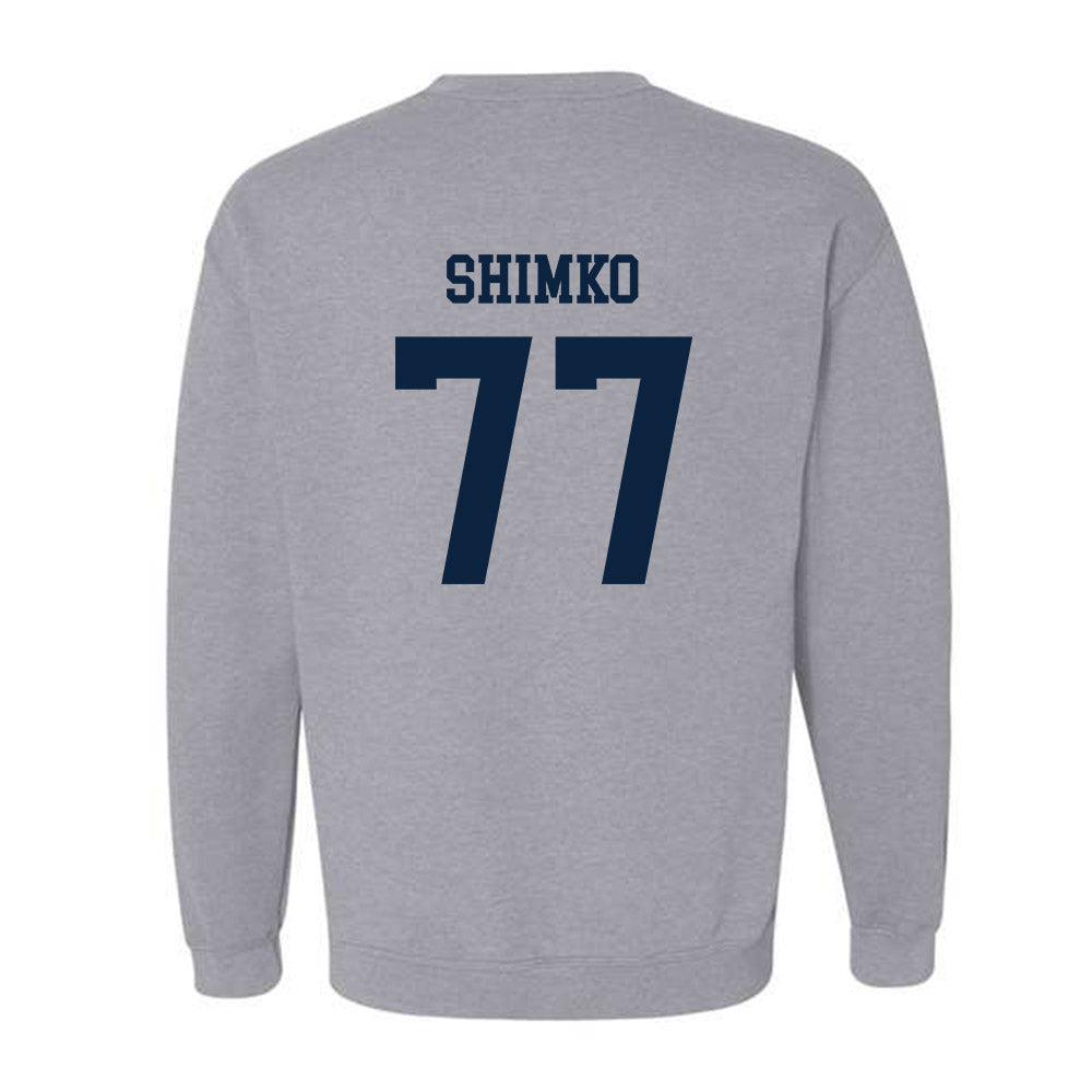 Maine - NCAA Football : Noah Shimko - Sports Shersey Crewneck Sweatshirt-1