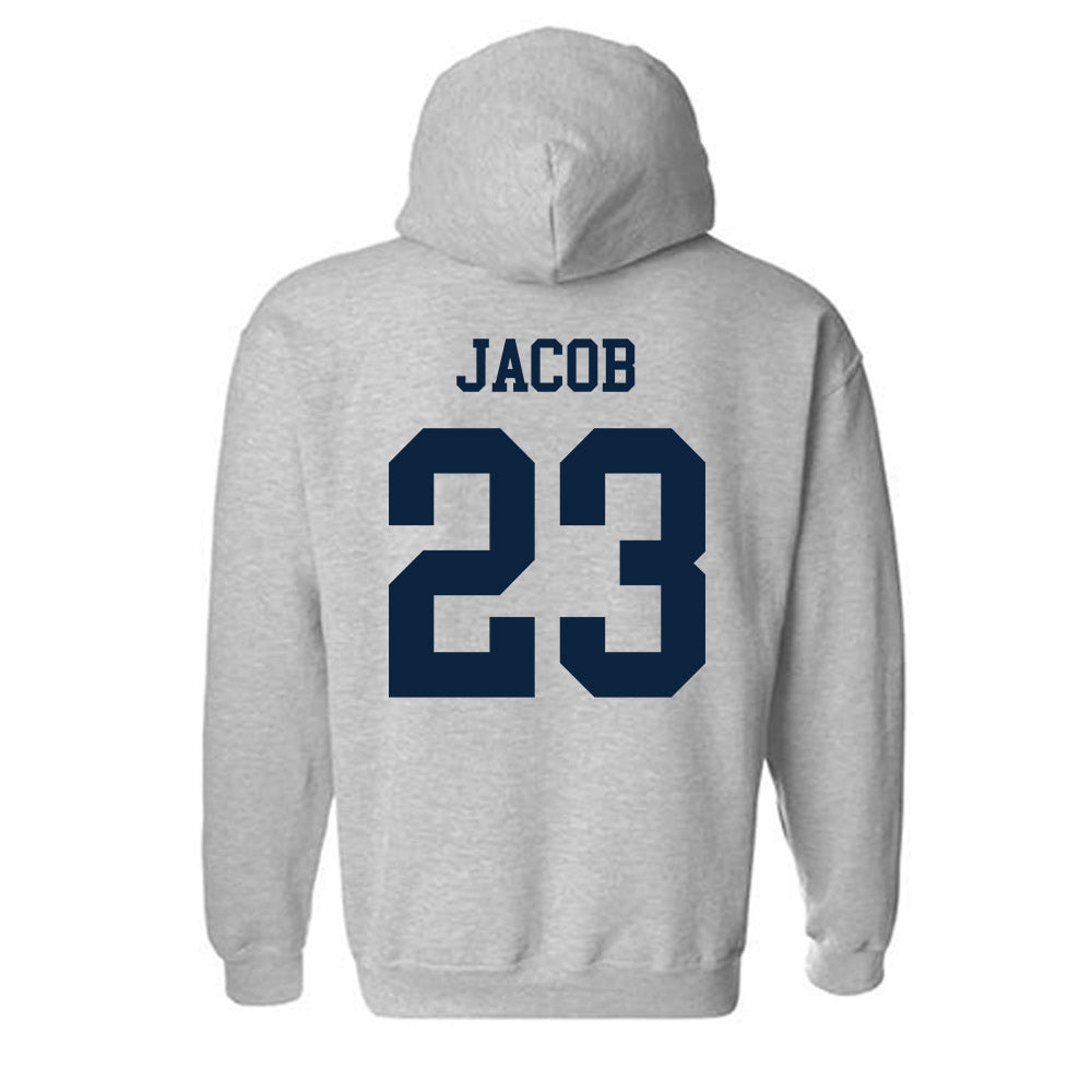 Maine - NCAA Women's Ice Hockey : Stephanie Jacob - Sports Shersey Hooded Sweatshirt-1
