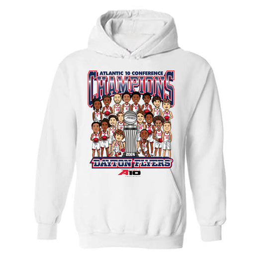 Dayton - NCAA Men's Basketball : Atlantic Ten Regular Season Champions - Hooded Sweatshirt