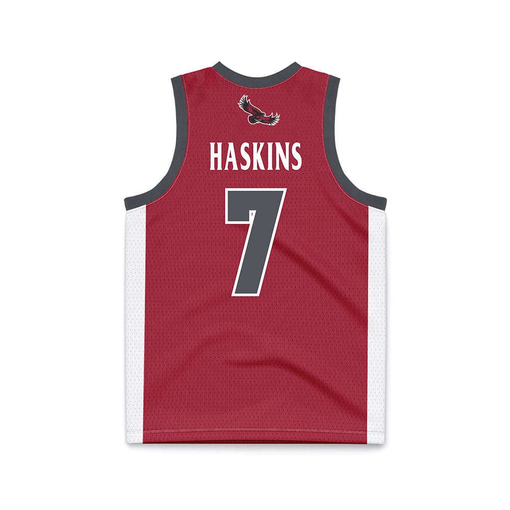 St. Joe's - NCAA Men's Basketball : Dasear Haskins - Crimson Basketball Jersey
