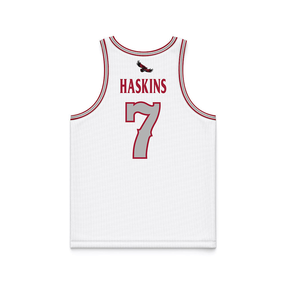 St. Joe's - NCAA Men's Basketball : Dasear Haskins - White Basketball Jersey