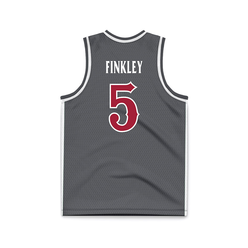 St. Joe's - NCAA Men's Basketball : Anthony Finkley - Grey Basketball Jersey