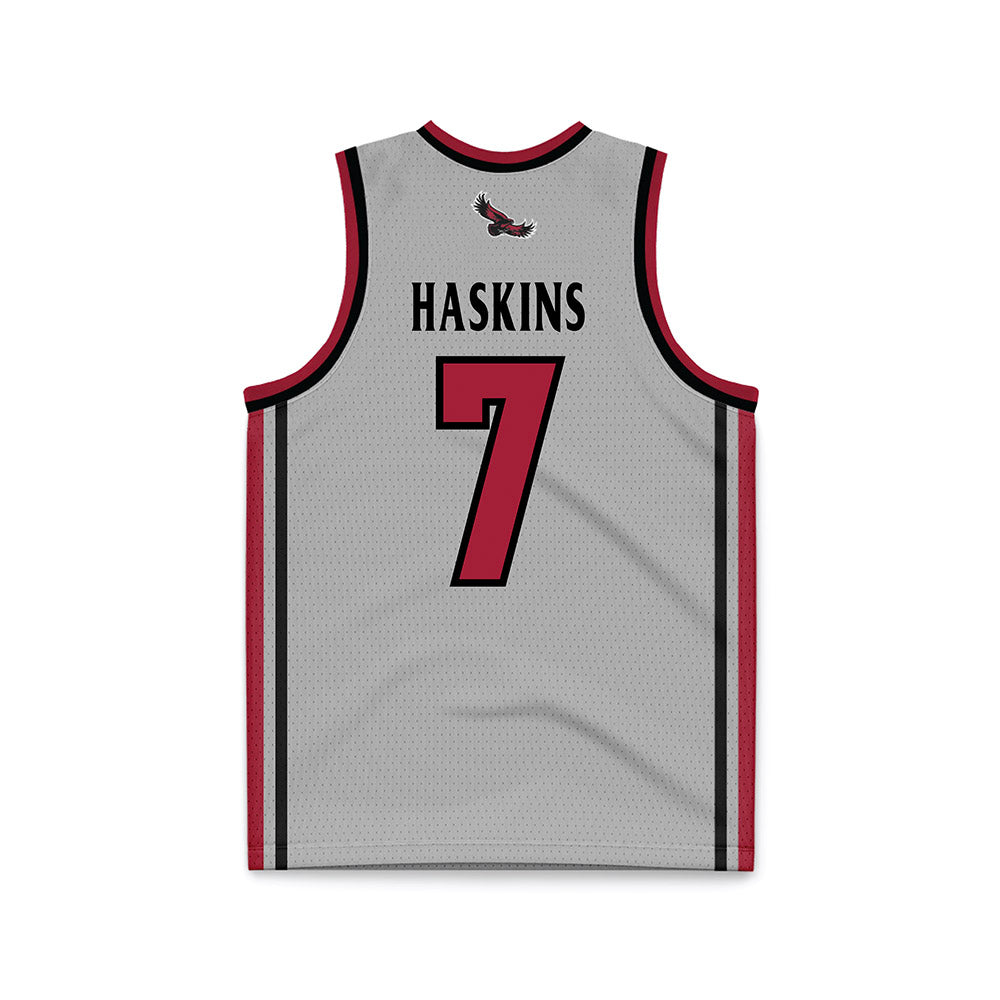 St. Joe's - NCAA Men's Basketball : Dasear Haskins - Pinstripe Grey Basketball Jersey