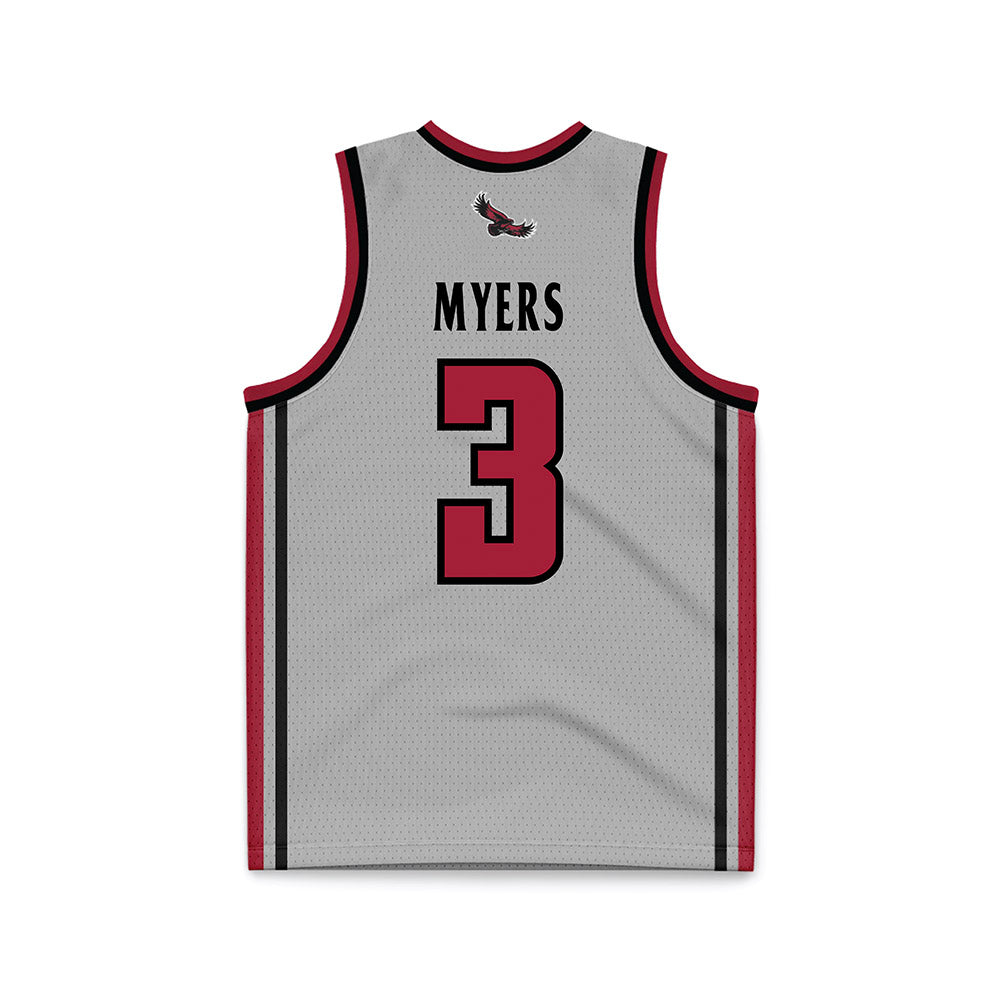 St. Joe's - NCAA Men's Basketball : Khaafiq Myers - Pinstripe Grey Basketball Jersey