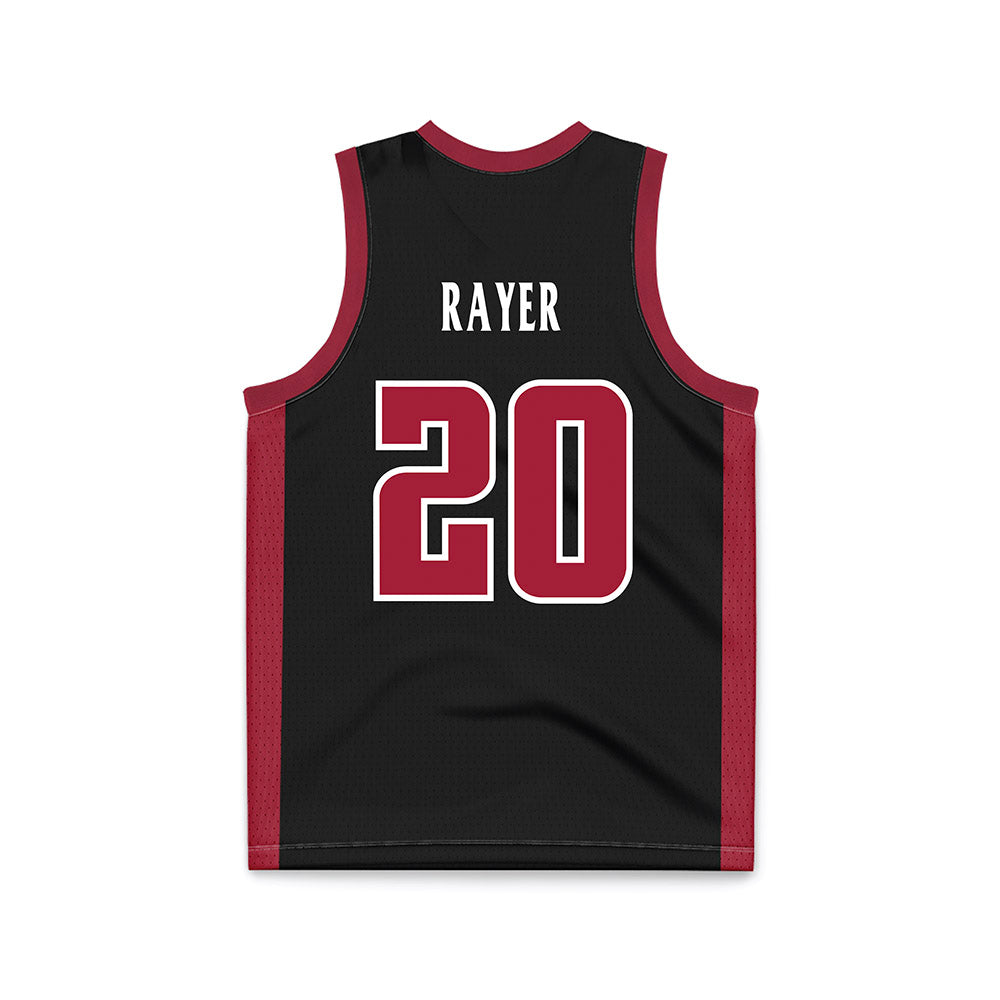 St. Joe's - NCAA Men's Basketball : Billy Rayer - Black Basketball Jersey-1