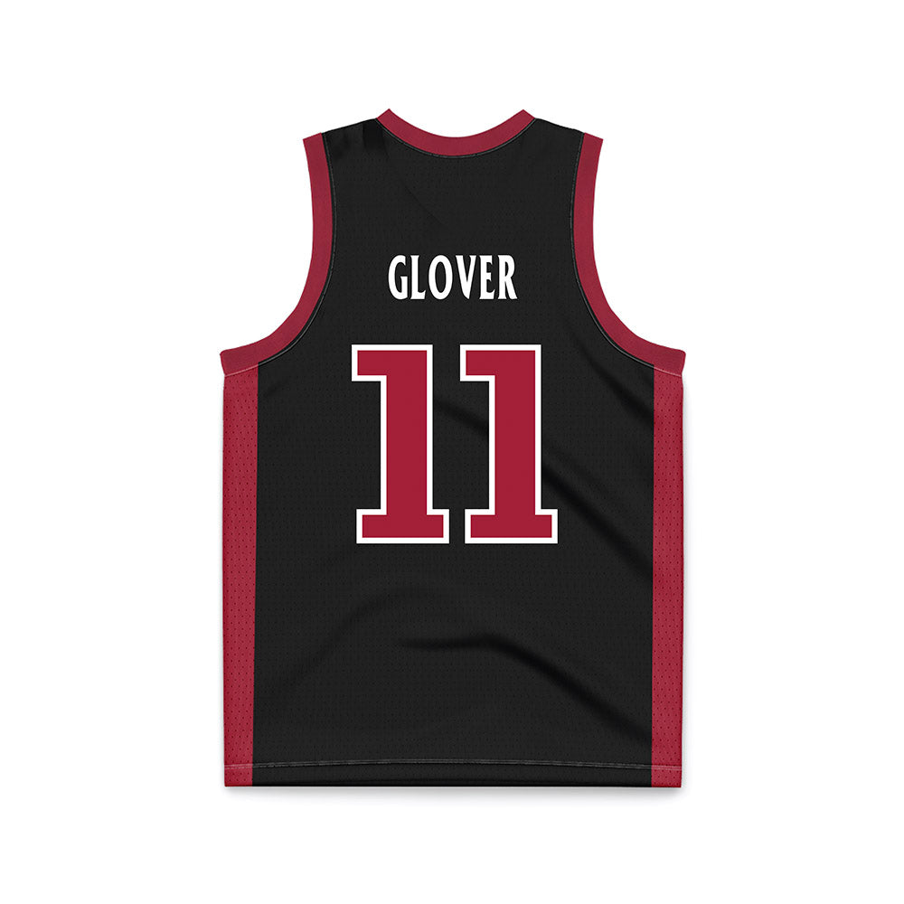 St. Joe's - NCAA Men's Basketball : Jaiden Glover - Black Basketball Jersey-1