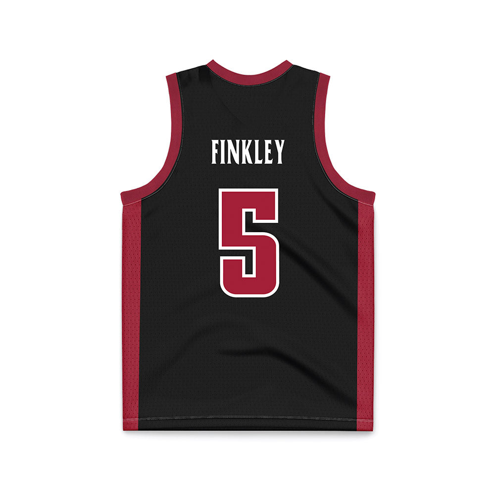 St. Joe's - NCAA Men's Basketball : Anthony Finkley - Black Basketball Jersey