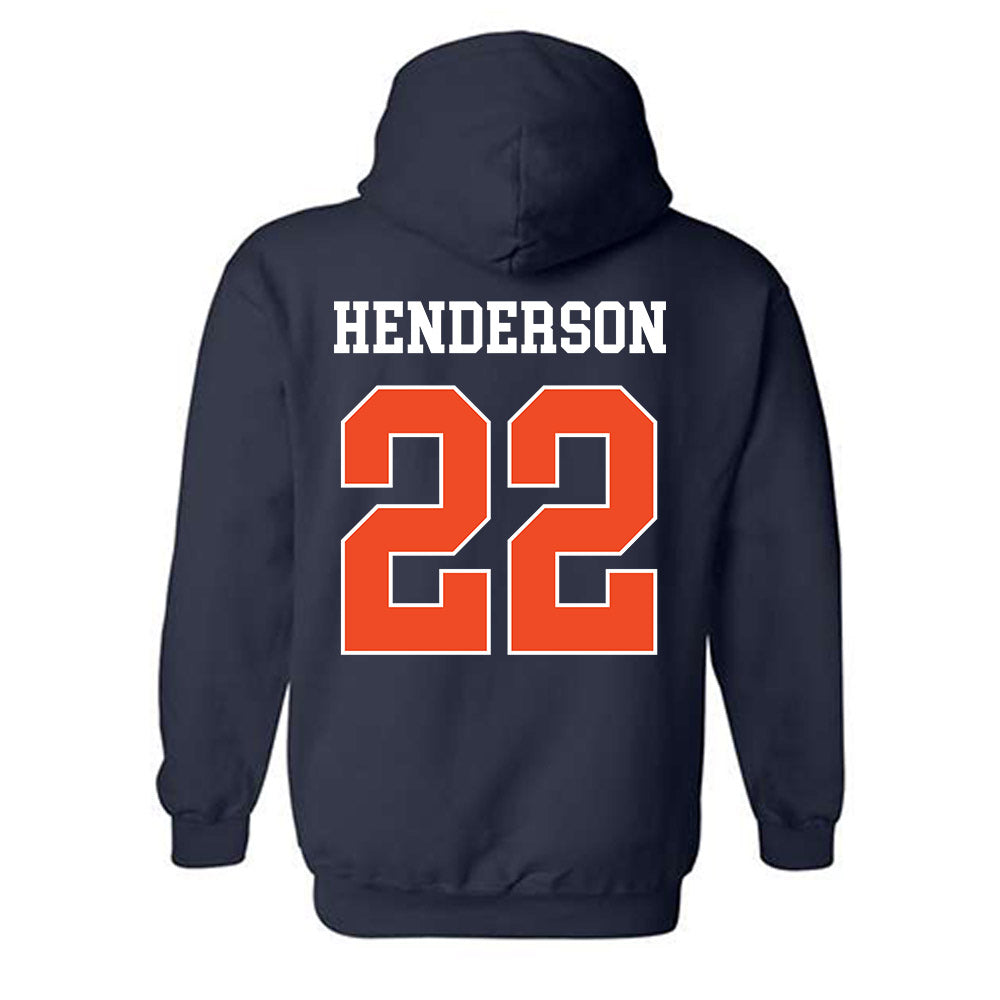 Auburn - NCAA Football : Alvin Henderson - Generic Shersey Hooded Sweatshirt-1